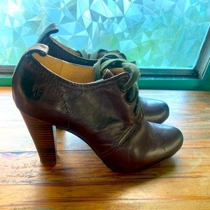 Frye’s Brown Booties. Size 9.